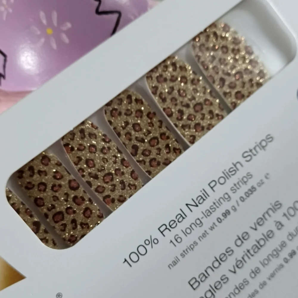 NWT Color Street Real Nail Polish Strips - Safari Chic - Picture 1 of 3